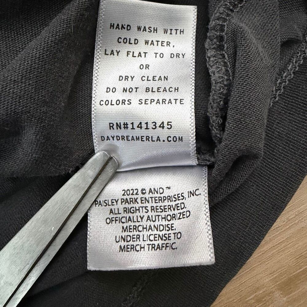 Daydreamer Prince 1987 World Tour Single Stitch Faded Black Shirt Sz XL Rock Pop - Picture 4 of 7